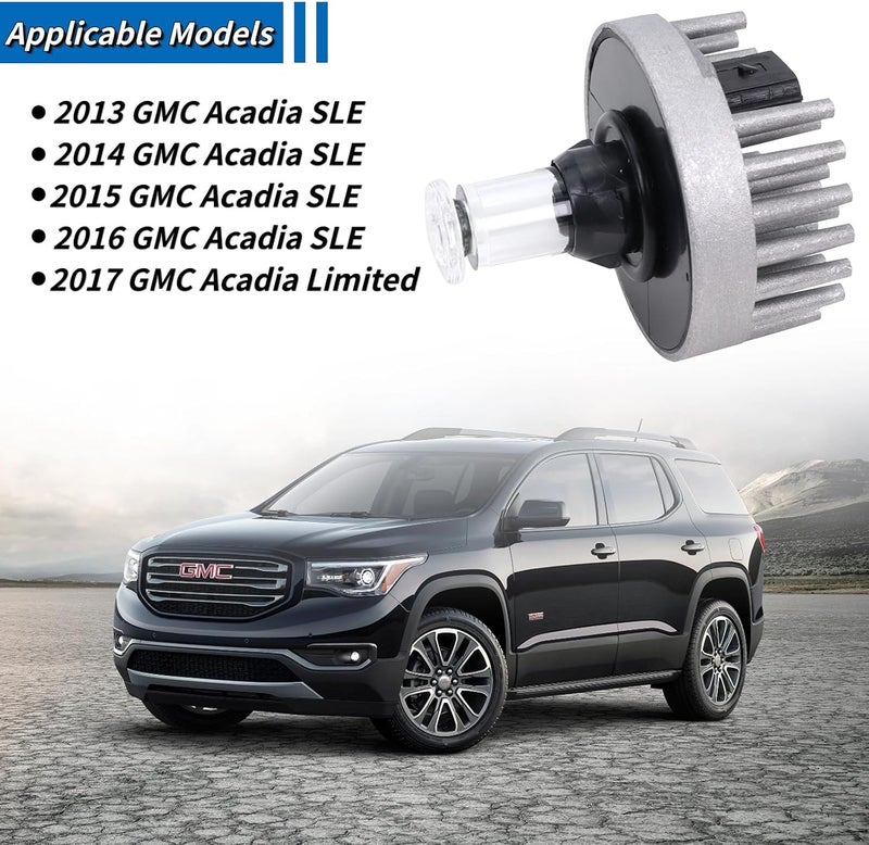 GEATaaT 13582912 لمبة فرامل وضوء خلفي متوافقة مع 2013-2016 GMC أكاديا، 2017 GMC أكاديا ليمتد استبدال# 19433735 - Image 4
